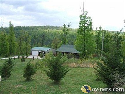 View coming down driveway
