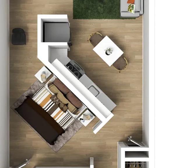 Jr. 1 Bedroom Type C Jr. 1 Bedroom Type C