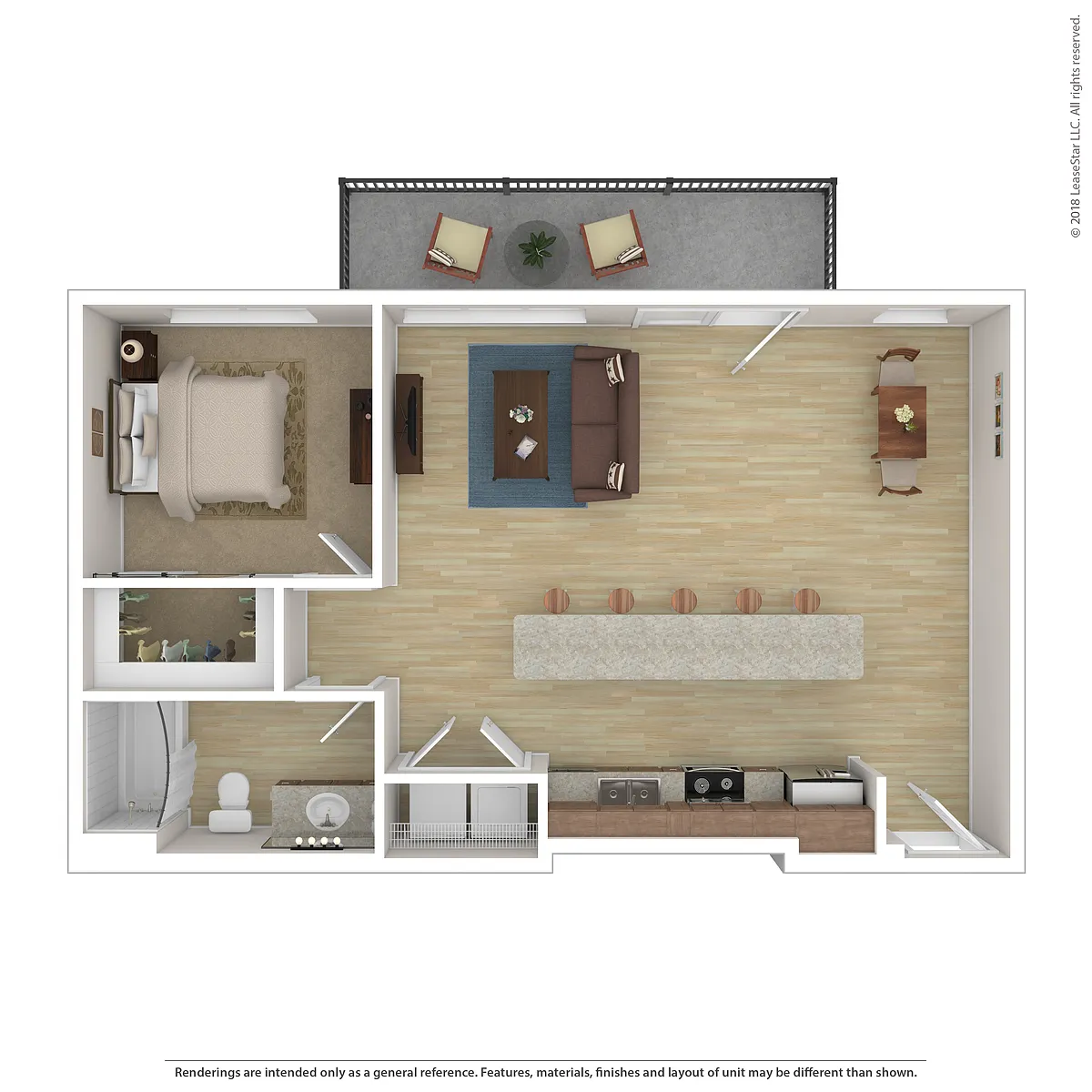 Floor plan The Monticello - A3-A