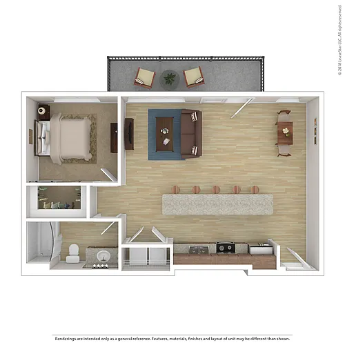 Floor plan The Monticello - A3-A