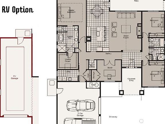 garage is front load on this lot