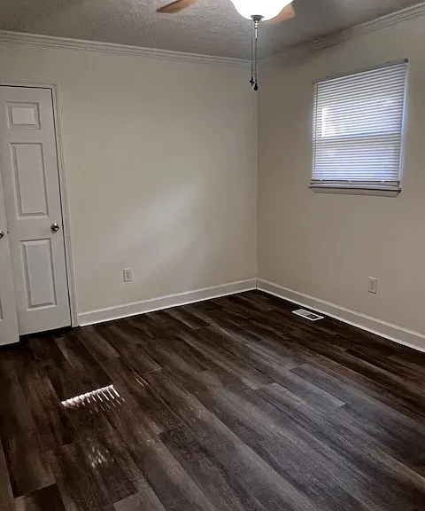 Bedroom 2 (upstairs), showing door to closet