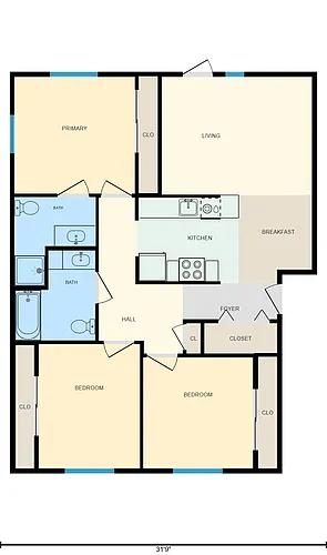 Floor plan 3X2