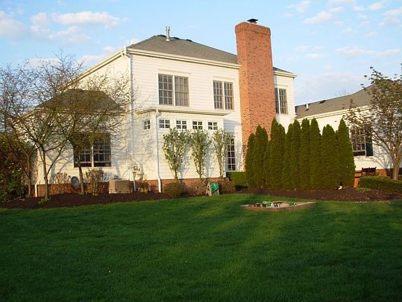 Spacious rear yard w/private patio