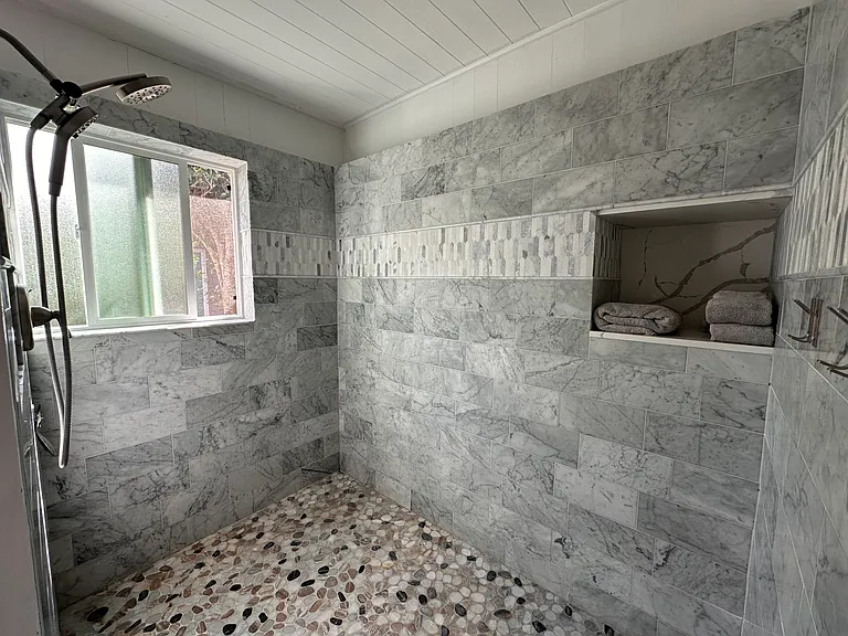 walk in shower