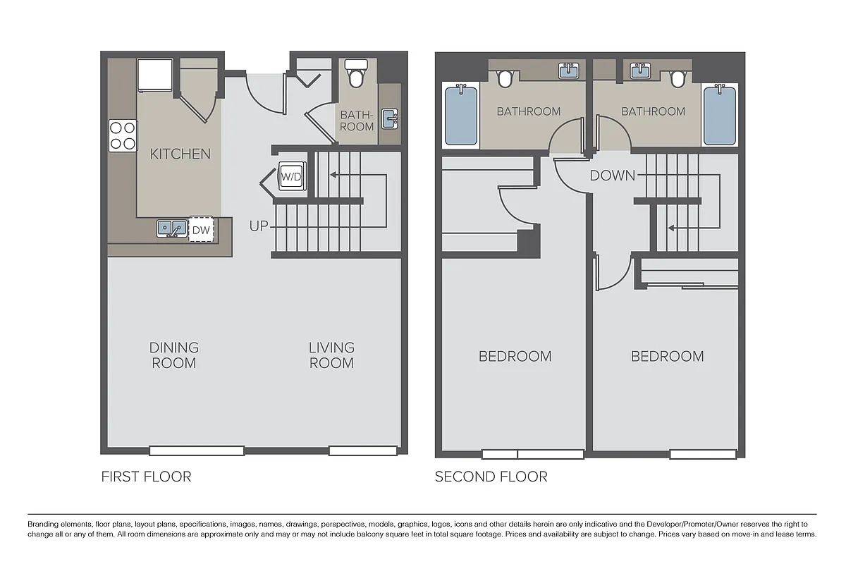 Floor plan Plan 2G Townhome