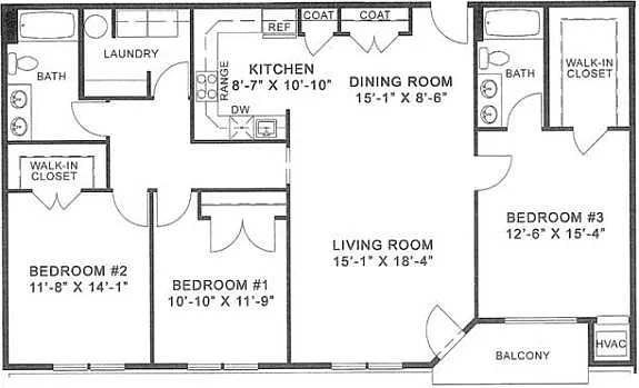 Floor plan Model C