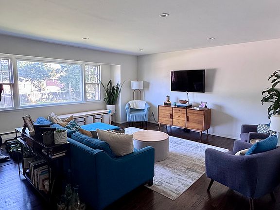 Large living space that gets tons of light.