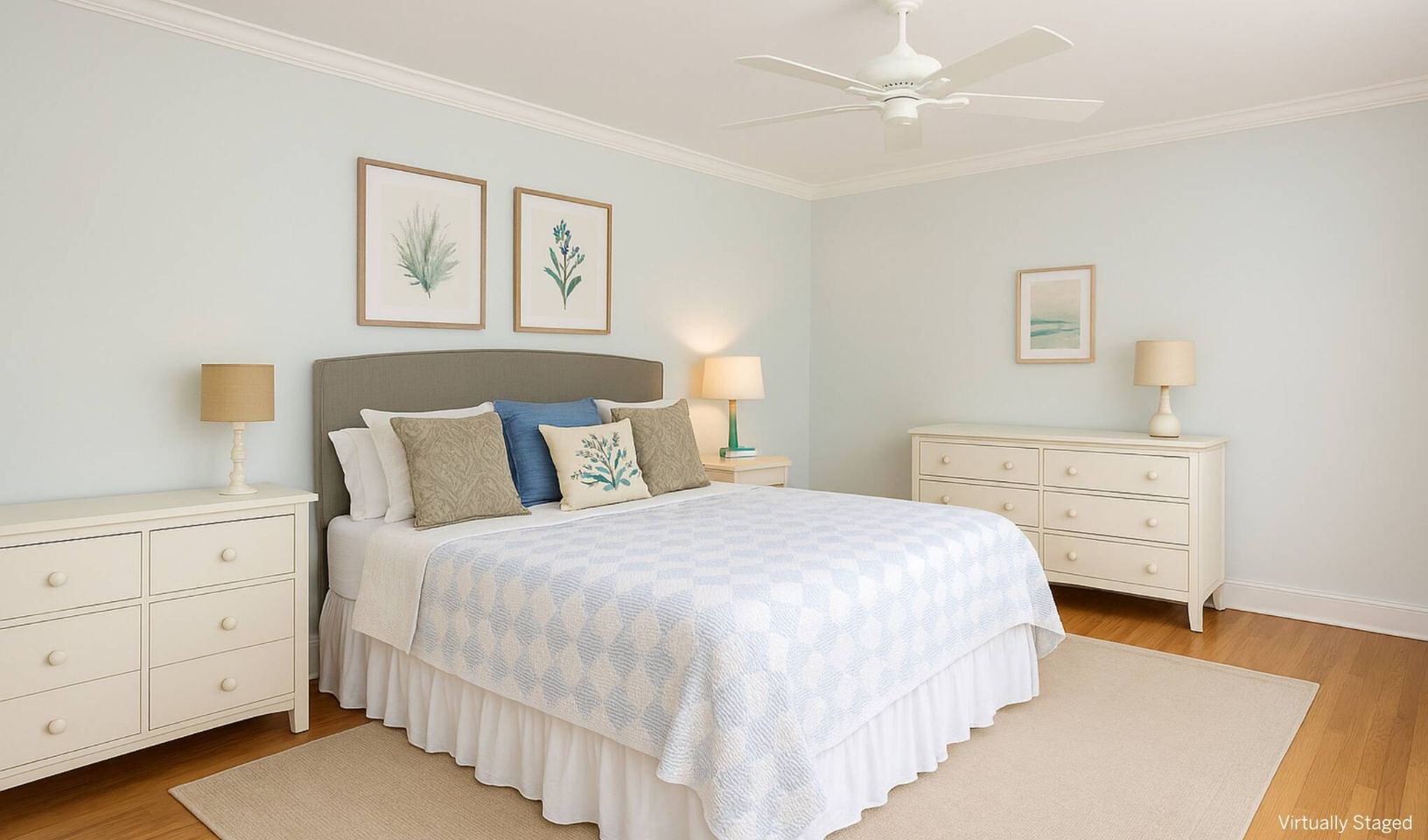 First Floor Primary, Staged Photo