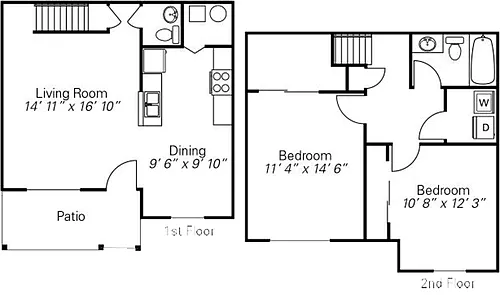 Floor plan The Persimmon