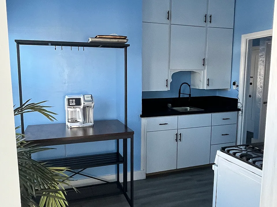 Shared kitchen.