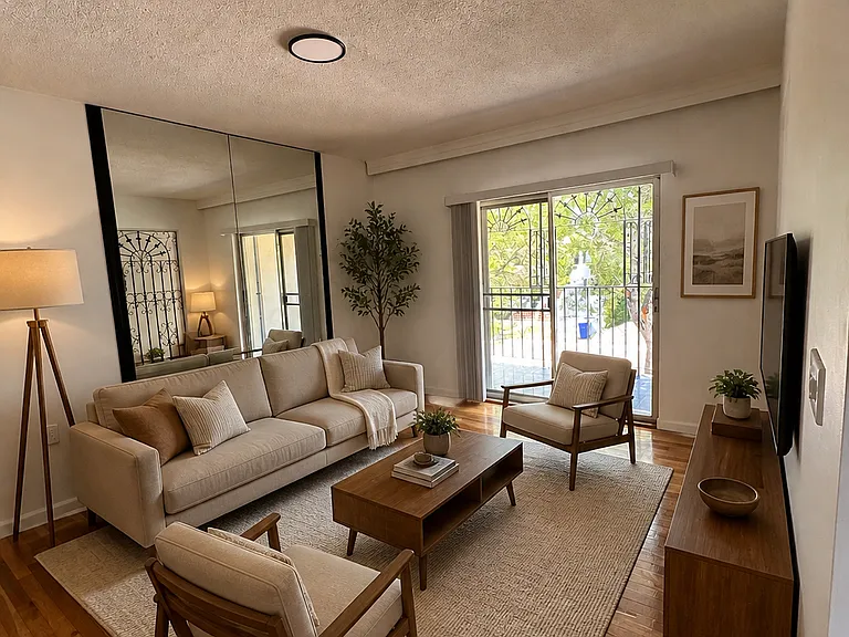 Living Room staged
