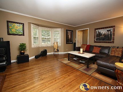 Living Room includes Plantation Shutters
