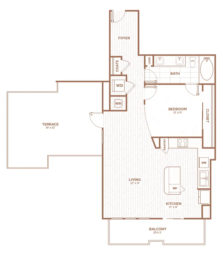 Floor plan A2JA