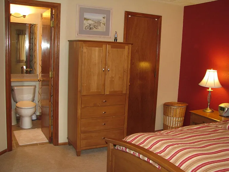 Master bedroom (w/ walk-in closet)