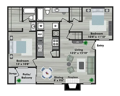 Floor plan D- Breccia