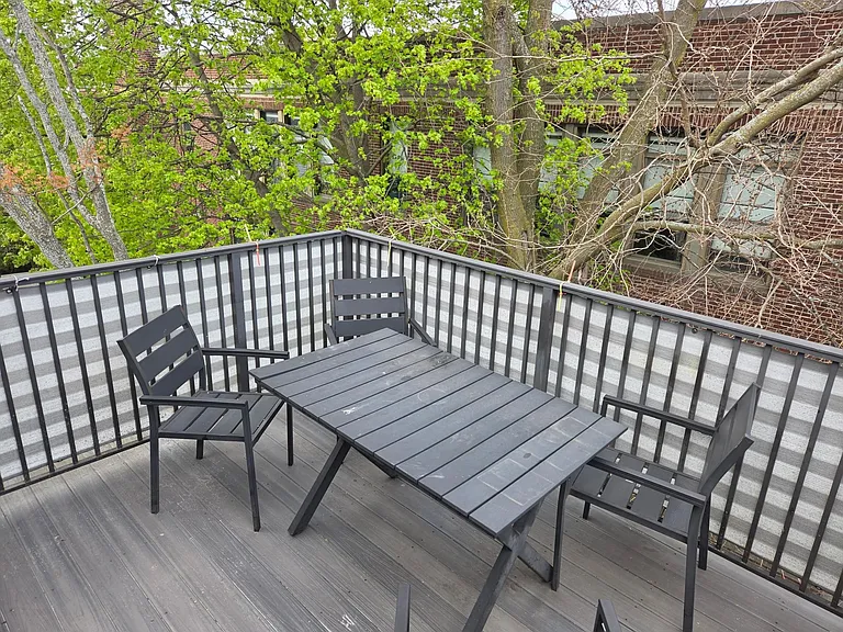 Exterior Private deck off bedroom taken 05/03/26