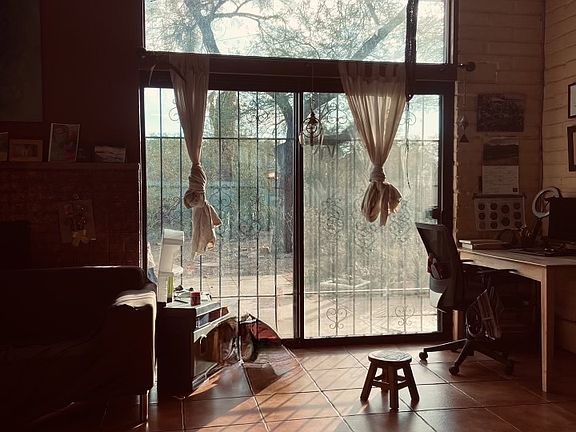 View/Access out of living room to yard