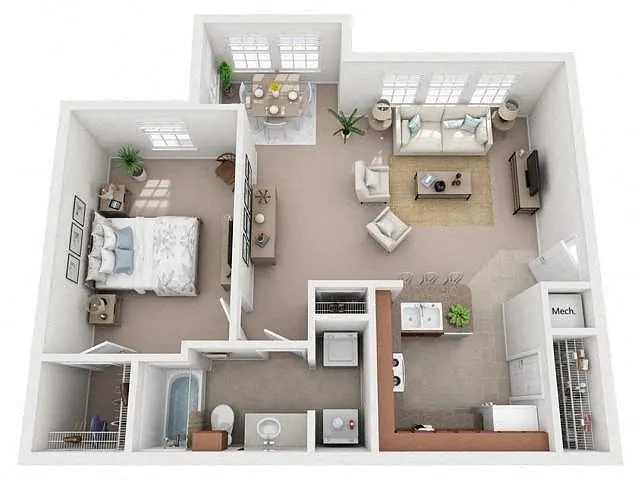 Floor plan The Azalea