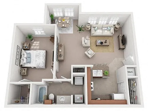 Floor plan The Azalea