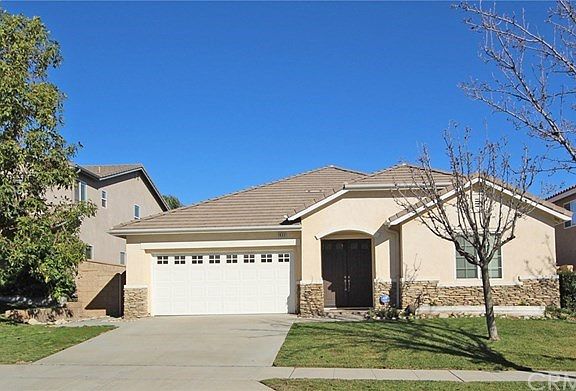Inviting double door entryway