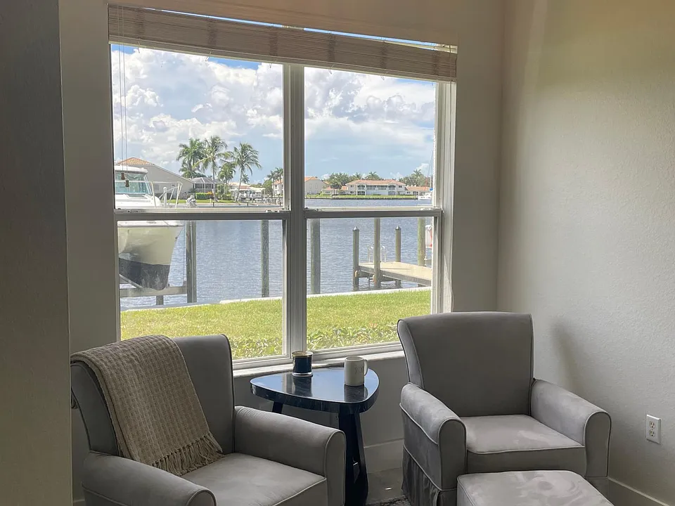 Coffee nook with gliders