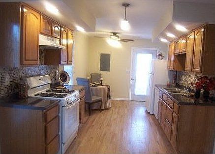 Kitchen with dining space