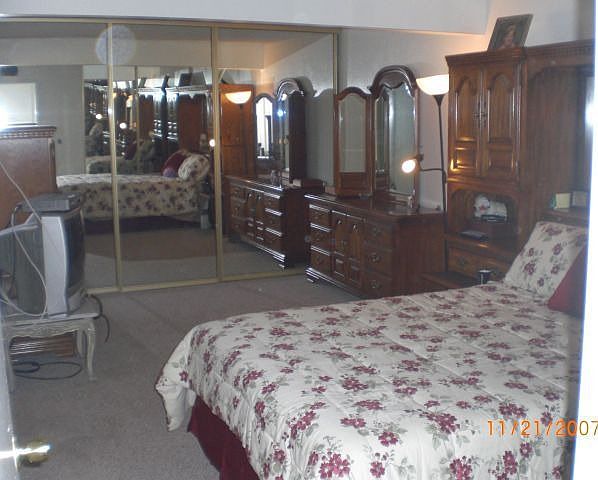 Master bedroom suite