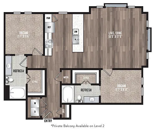 Floor plan B5