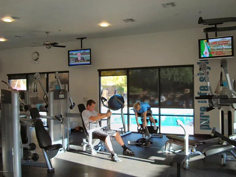 workout area