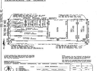 17320 Irwin Rd, Armada, MI 48005