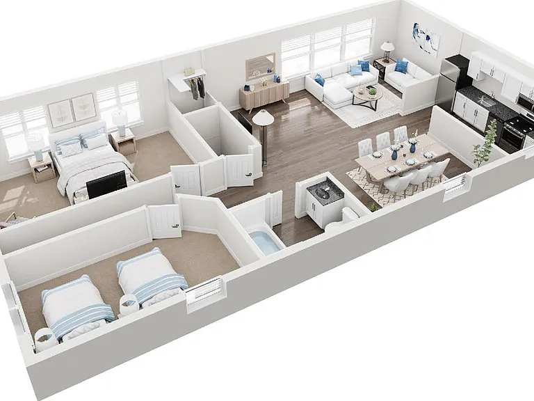 2 Bedroom Apartment | Orchard View 2 Bedroom Apartment | Orchard View