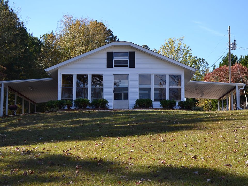 Lake side of house