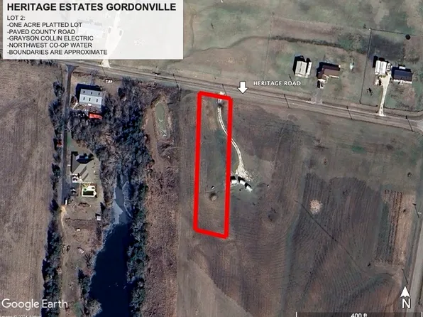 LOT 1.2 Heritage Rd, Gordonville, TX 76245