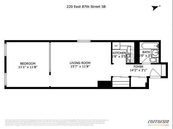 5th image of 220 E 87th St APT 5B