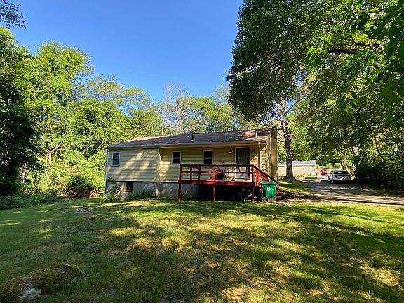 Back of house and deck/yard