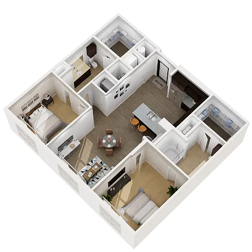 Floor plan B1