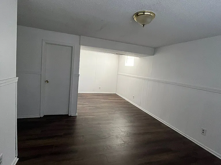 View of downstairs from North side of house