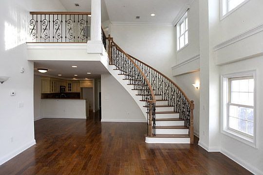 Custom staircase to master suite