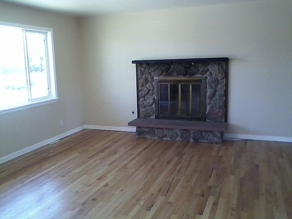wood floors in living room