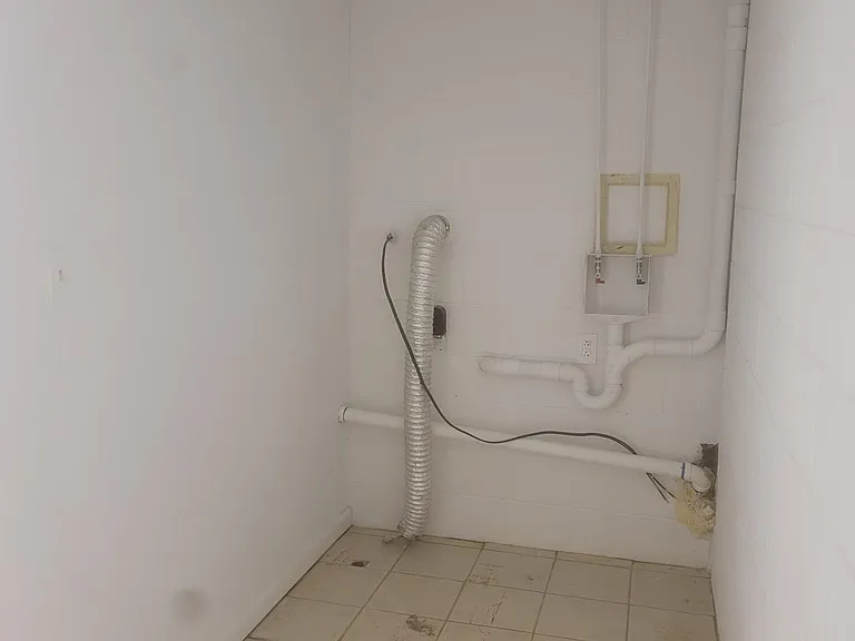 Downstairs laundry room