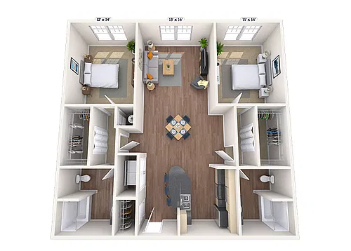 Floor plan Ritz