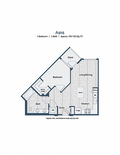 Floor plan A505