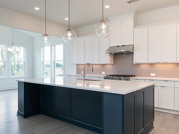 Stunning kitchen with an oversized center island