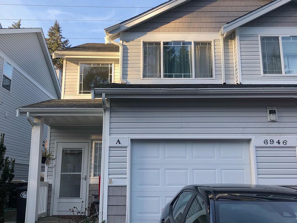 One-car garage plus driveway parking. One additional guest parking permit for street parking.