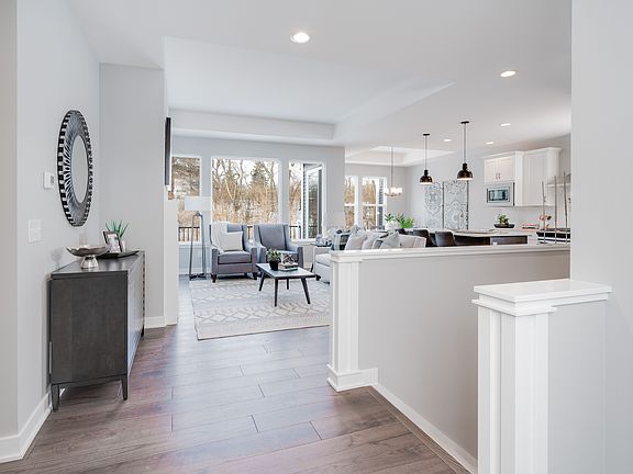 Stock photo not meant to represent final colors and finishes of home under construction.