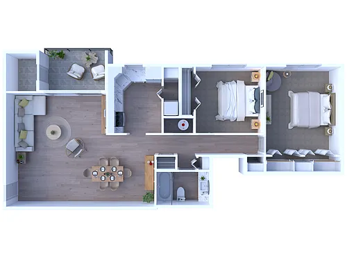 Floor plan Saddlebred