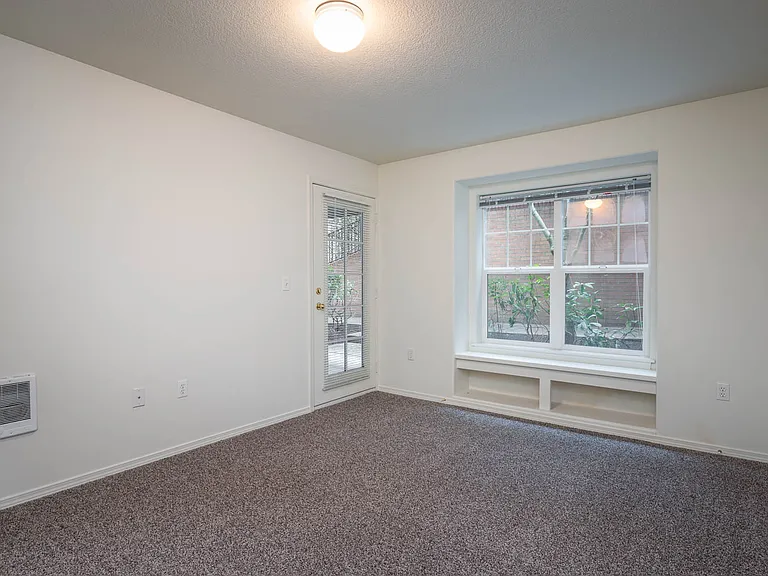 Village at Main Street | 2x2 Bedroom One with Wall to Wall Carpeting