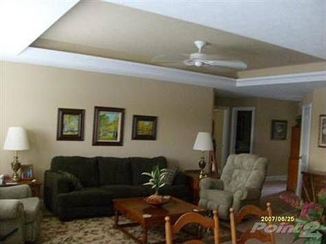 Nice details as mood lighting in living room ceiling & master bedroom