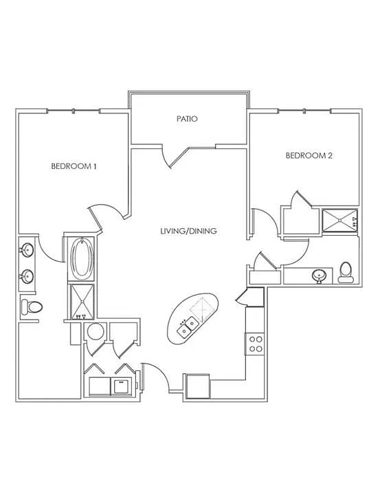 Floor plan D1